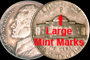 War Time Nickels 1942-45 (Large Mint Marks)