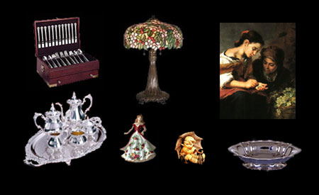 Buyers of silver flatware sets, silver tea sets, antiques